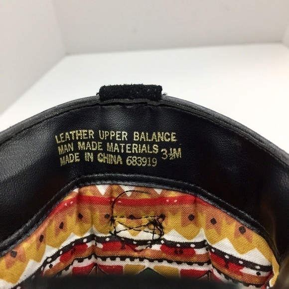 Vintage 90’s Suede Leather Jeweled Western Boots - Picture 9 of 10